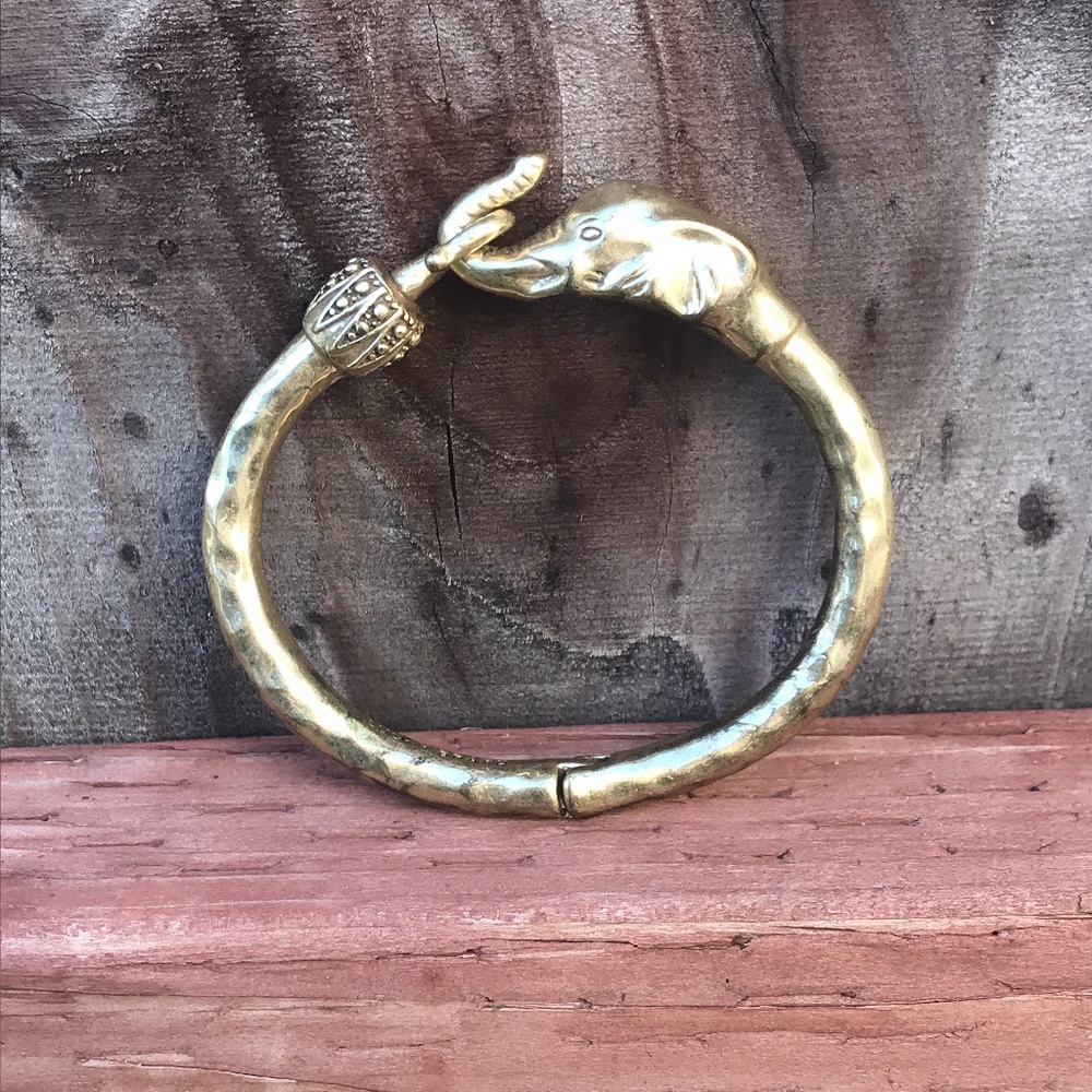 Lucky Brand Elephant Bangle